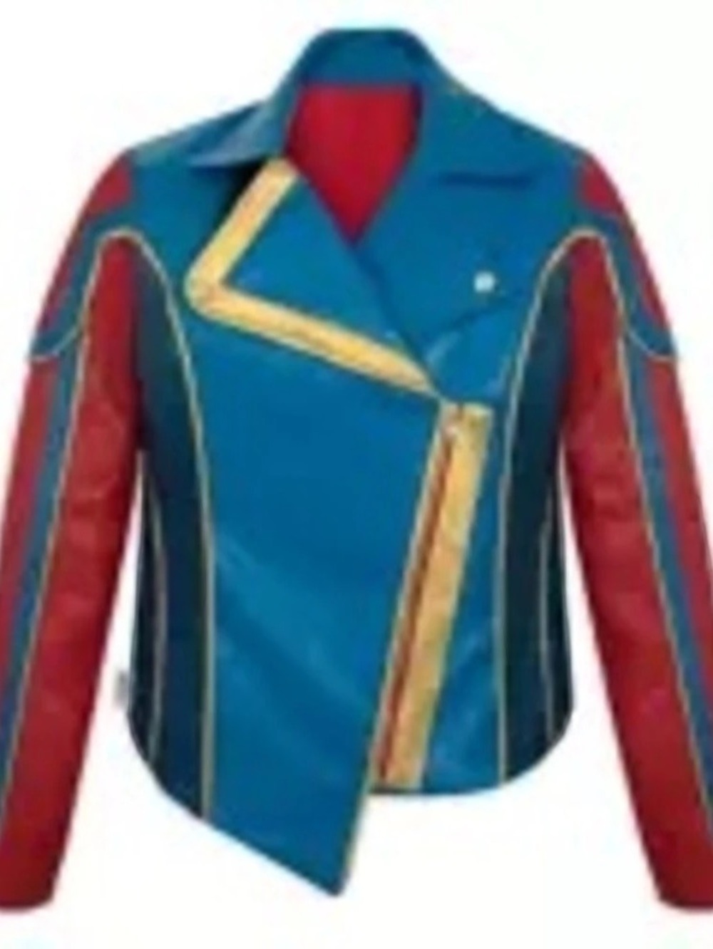 Marvel x Her Universe Ms. Marvel faux leather moto jacket in women’s size 1X